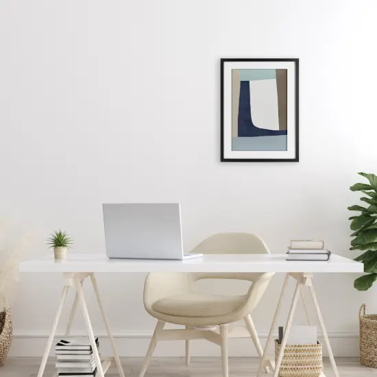 Stupell Industries Earthy Natural Flow Framed Print Under Glass, design by Hannah Dawson {2}