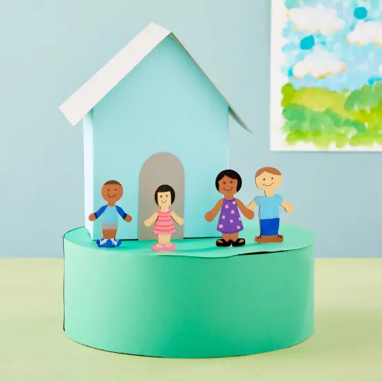 100 Pack Unfinished People Shaped Craft Sticks, Wooden Popsicle Sticks for DIY Projects Brown {2}