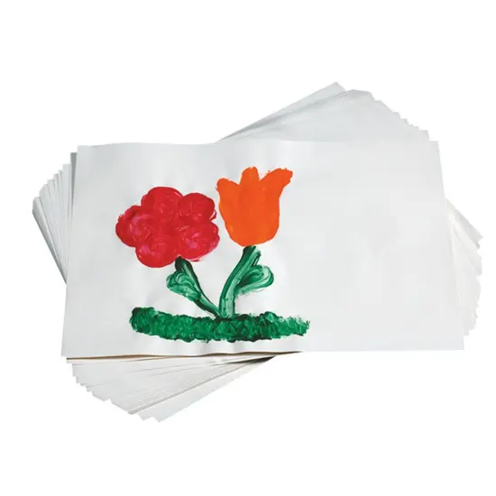 School Smart Finger Paint Paper, 60 lb, 16 x 22 Inches, White, 500 Sheets {2}