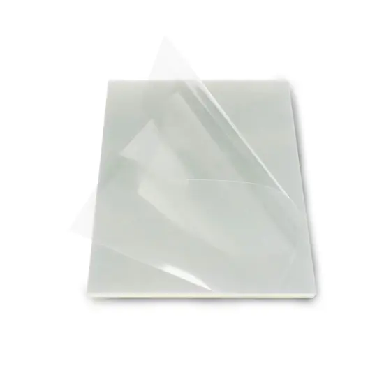 School Smart Laser Transparency Film without Sensing Strip, 8-1/2 x 11 Inches, Clear, Pack of 50 {1}