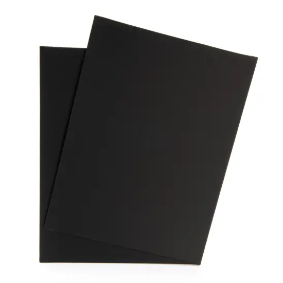 CNVB-BLK1216-2 | 2pk 12 x 16 Black Canvas Panel Value Black {3}