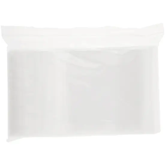 Plymor 6" x 9", 4 Mil with Hang-Hole Heavy Duty Zipper Reclosable Plastic Bags {4}