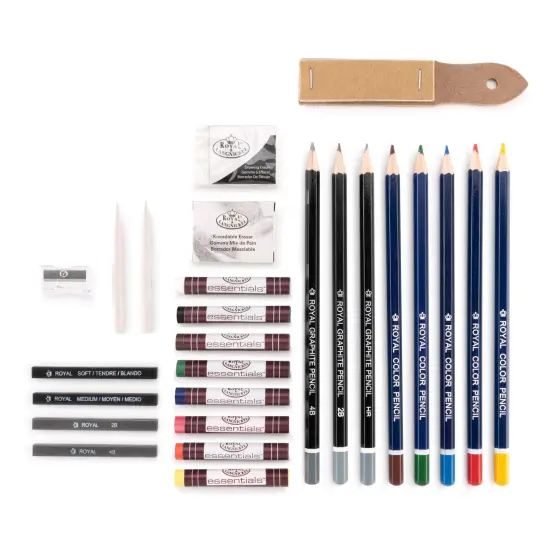 RSET-ART2803 | Sketch & Draw Art Set - 48pc {3}