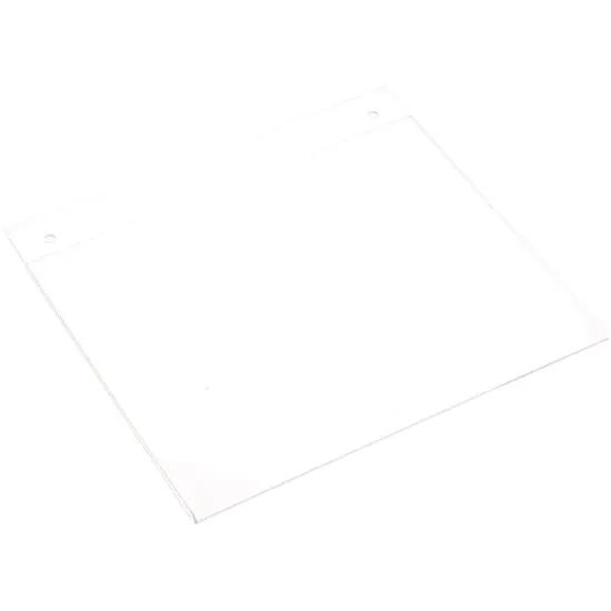 Plymor Clear Acrylic Sign Display / Literature Holder (Wall-Mount), 10" W x 8" H {2}