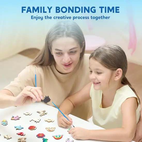 12 pcs Fantasy Wooden Magnets {5}