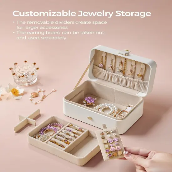 J2-Layer Jewelry Organizer Box {4}
