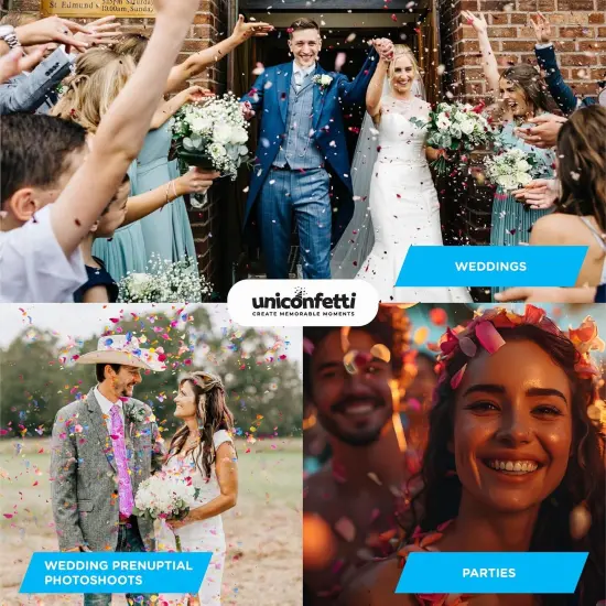 Dried Flower Red Plum Biodegradable Confetti - Flower Petals for Weddings, Flower Girl Toss, Wedding {3}