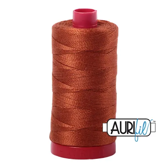 Cinnamon Toast (2390) | 12wt Large Spool (325M / 356Y) | Aurifil Thread {1}