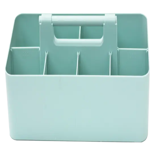 Enjoy Organizer 2 PACK Portable Caddy with Handle &ndash; 8-Compartment Storage Bin with Removable Dividers for Office, Crafts, Art Caddy &ndash; Made in USA {3}