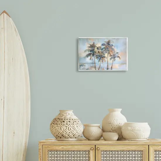 Stupell Industries Cool Palm Trees Sunrise Wall Plaque Design by Ramona Murdock {2}