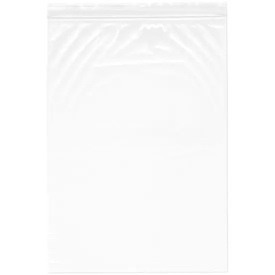 Plymor 10" x 14", 2 Mil Zipper Reclosable Plastic Bags {1}