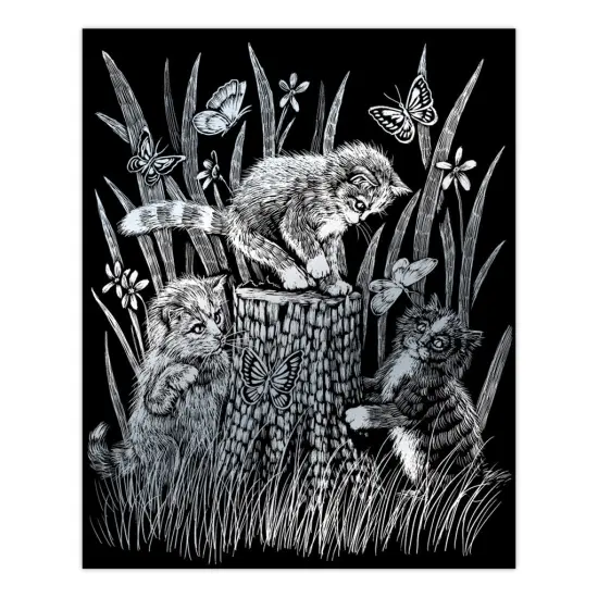 AVS-SIL205 | Engraving Art™ 15pc 6 Project Silver Foil Box Set {6}