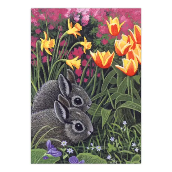 PJS78 | Painting by numbers™ 10pc 8.75" x 11.375" Spring Bunnies Painting Project {2}