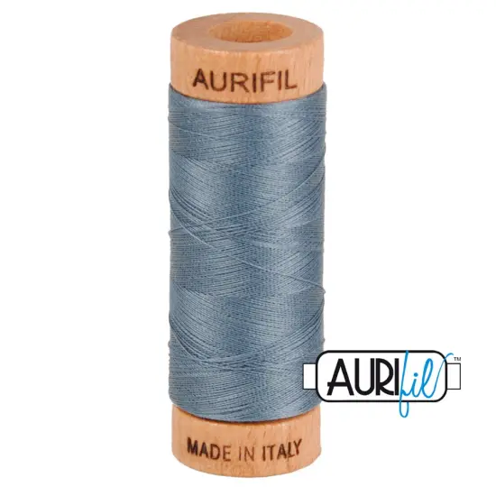 Dark Grey (1246) | 80wt Small Spool (274M / 300Y) | Aurifil Thread {1}