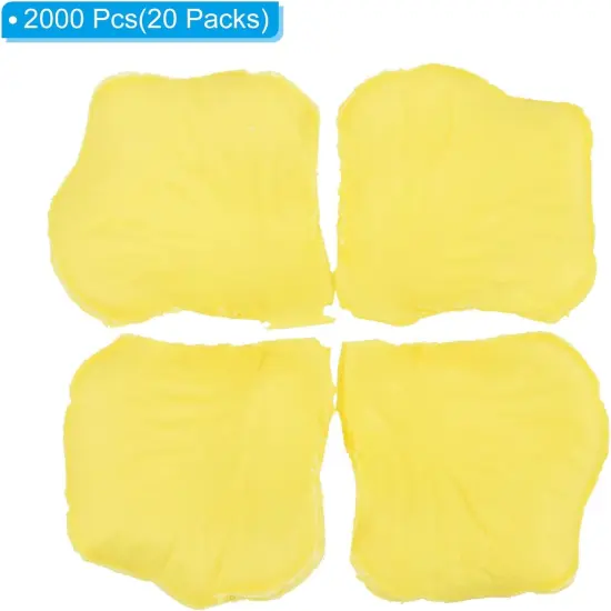 Artificial Rose Petals, 2000Pcs Fake Flowers Silk Petal Decoration Supplies for Romantic Night Wedding Party Event Decor {2}
