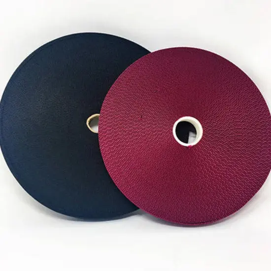 3/4-inch Polypropylene Webbing Wine & Black Sold by the Yard {3}