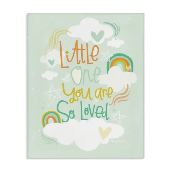Stupell Industries Little One You Are Loved Canvas Design by Mandy Ford Art + Illustration {1}