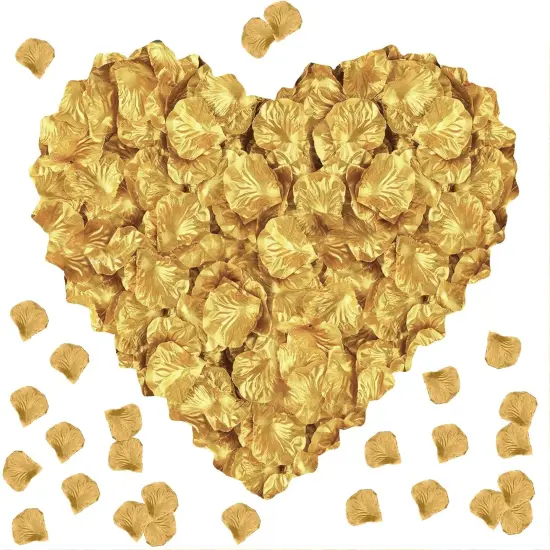 300PCS Fake Rose Petals for Romantic Night Romantic Festive Atmosphere Creation for Marriage Proposal Wedding {1}