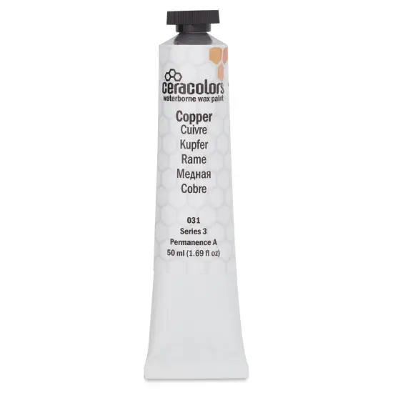 Ceracolors Waterborne Wax Paint - Copper, 50 ml {1}