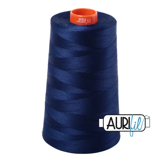 Dark Navy (2784) | 50wt Cone (5900M / 6452Y) | Aurifil Thread {1}