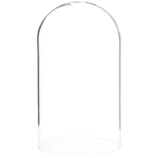 Plymor 3" x 5" Glass Display Dome Cloche No Base {1}