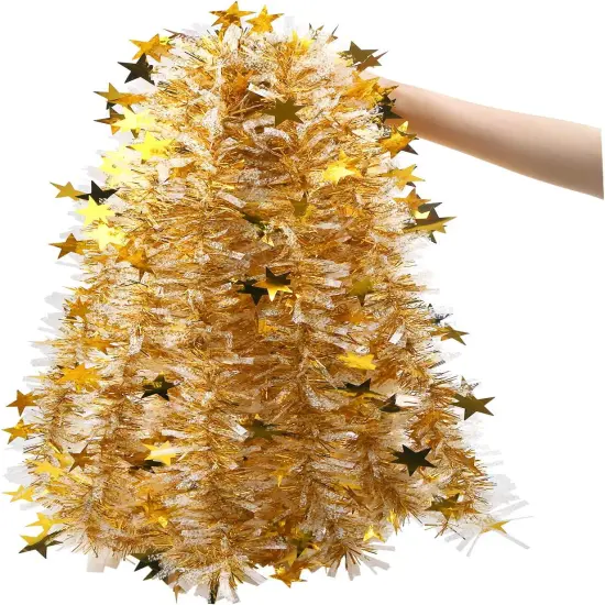 33FT Christmas Tinsel Garland Party Decorations {3}