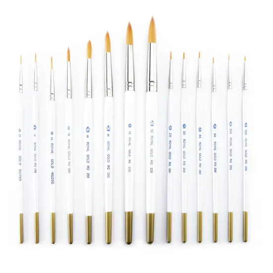 RSET-GTR | Royal Gold&trade; 14pc Round Brush Set {2}