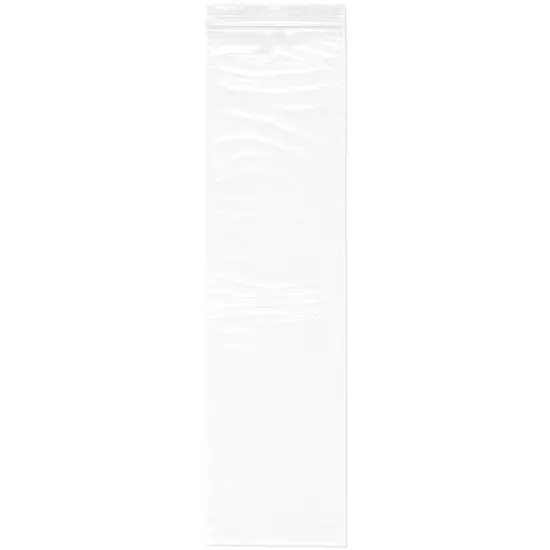 Plymor 4" x 15", 2 Mil Zipper Reclosable Plastic Bags {1}