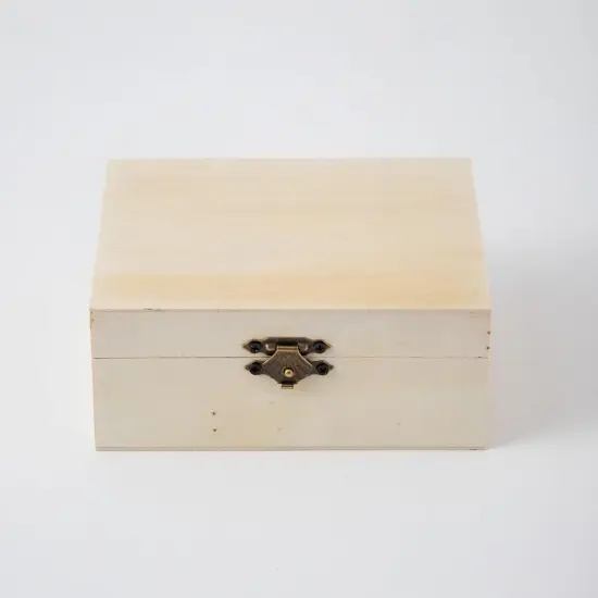 8 pcs Wooden box Holder Desk DIY Wooden Boxes 5X3.9X2.3 In Desktop Organizer Organizer School {4}