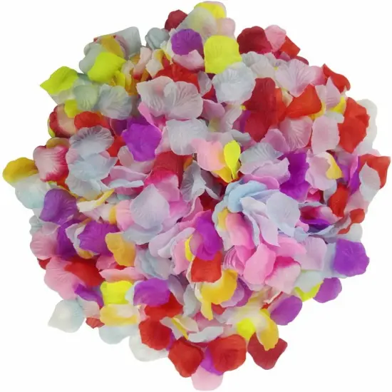 Artifical Petals, 1000 Pcs Silk Rose Petals Decoration Flower Petals for Wedding {2}