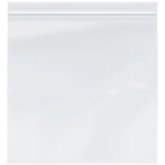 Plymor 10" x 10", 4 Mil Heavy Duty Zipper Reclosable Plastic Bags {1}