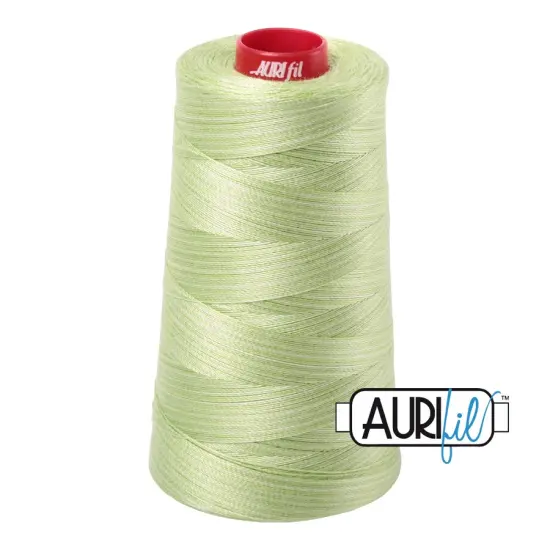 Spring Green - Variegated (3320) | 12wt Cone (1750M / 1914Y) | Aurifil Thread {1}