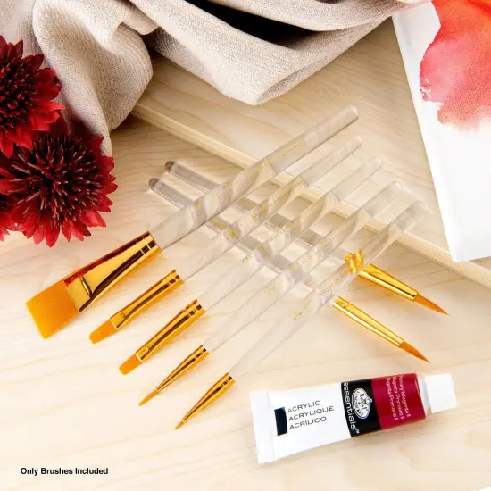 RSET-9170 | 7pc Golden Taklon Variety Brush Set {3}