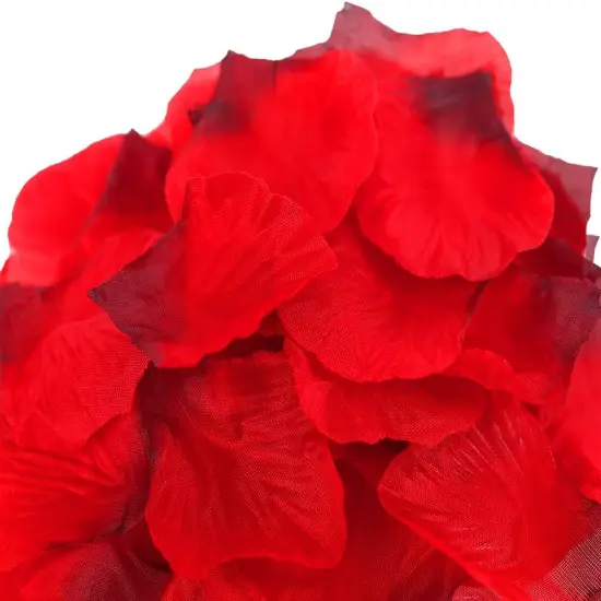 2000PCs Red Rose Petals, Silk Rose Petals for Wedding, Romantic Night, Proposal Anniversary Flower Decorations {2}