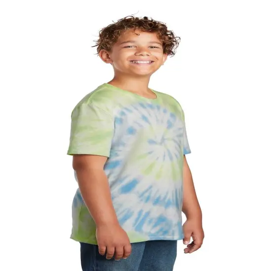 Tie-Dye&reg; Toddler Crew Neck Short Sleeve T-Shirt Reactive Rainbow {3}