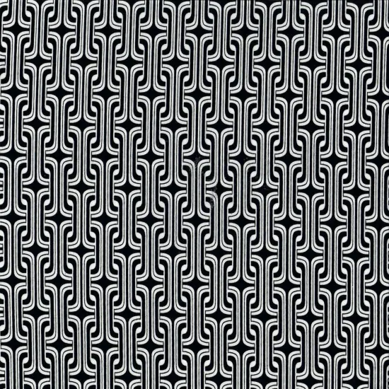 1 Yard Soft DTY Geometric Print Knit Fabric Stretch Lightweight 58/60 Inches Wide BROWN/IVORY {2}