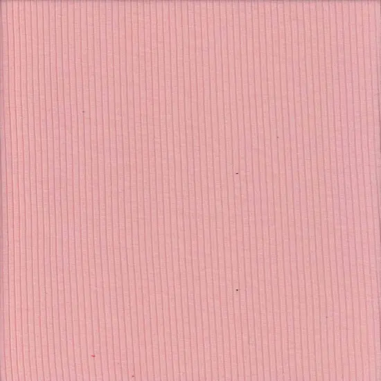 4x2 Rib Solid Fabric 1 Yard Soft Stretch Comfortable Knit 52/54" Wide Pink Hot {2}