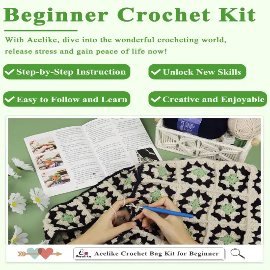 Crochet Bag Kit for Beginners {3}