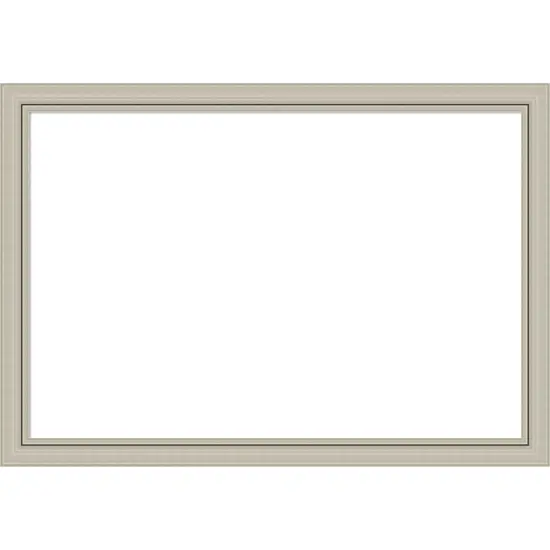 Romano Silver Narrow Framed Dry Erase Magnetic Board {1}