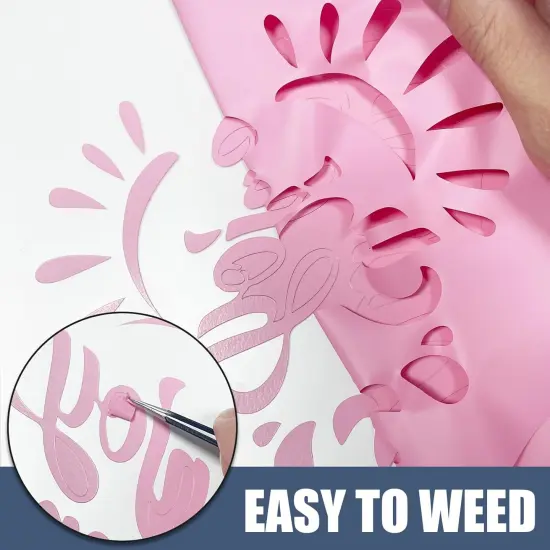 HTV Heat Transfer Vinyl, 30Pcs 12" x 12" PU Vinyl Bundle- 27 Colours {5}