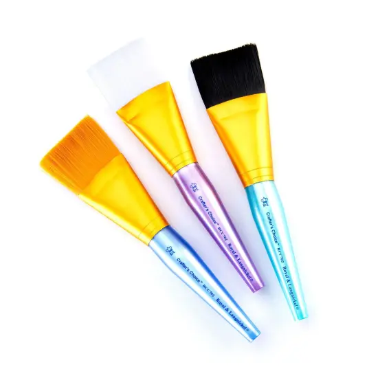 RCC 702 | Crafter's Choice&trade; 3pc Variety Jumbo Brush Set {5}