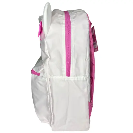 Sanrio White and Pink Hello Kitty Head 16" School Backpack with Front Pocket {6}