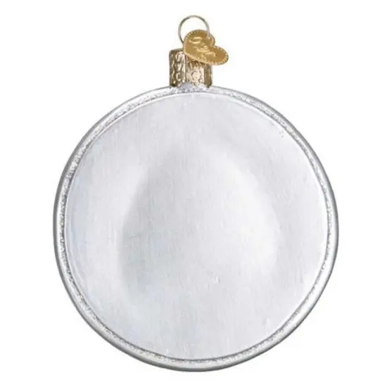 Old World Christmas 3.5 Inch Pizza Pie Christmas Tree Ornament , Deep Dish Pepperoni Multicolored {2}