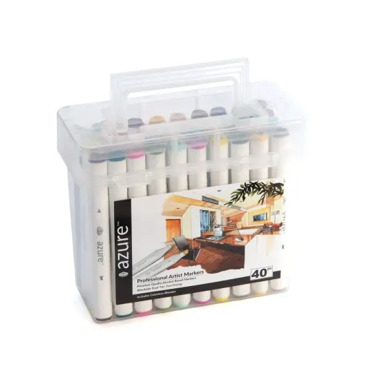 RM-BAS40 | Azure&trade; 40pc Color Marker Set {6}