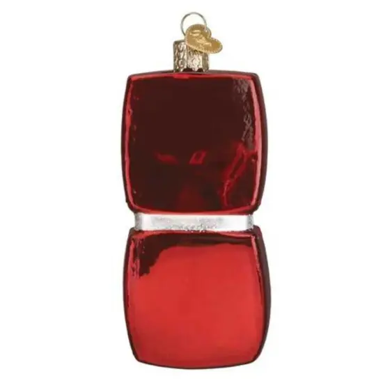 Old World Christmas 4.5 Inch Makeup Palette Christmas Tree Ornament , Compact Eye Shadow Multicolored {2}