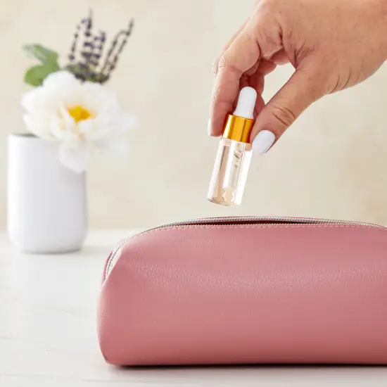 24-Pack Clear Glass Tincture Bottles with Dropper, Mini Eye Dropper Bottles for Essential Oils, Travel Aromatherapy Perfume, Liquid Cosmetics, Cuticle Oils (Gold and White, 10ml) {4}