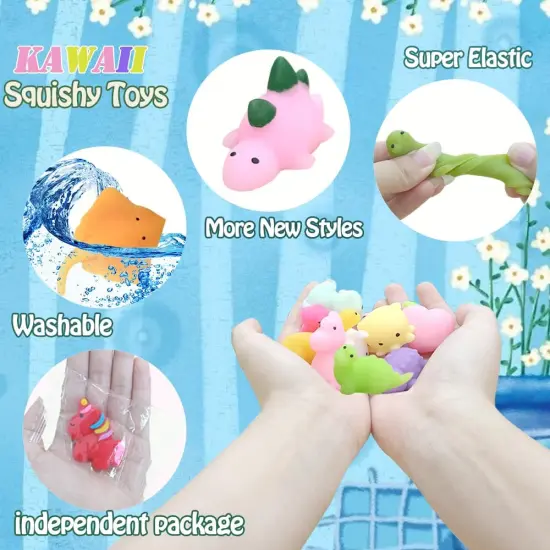 120PCS Random Mochi Squishy Toys {4}