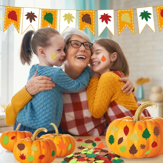 all Leaf Foam Sticker {5}