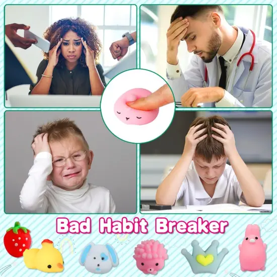 Mochi Squishy Toys Bulk 130 Pack {4}