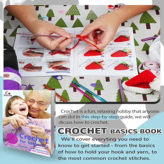Crochet Kit for Beginners with Instructions {2}